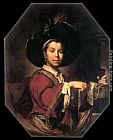 Famous Young Paintings - Portrait of a Young Man